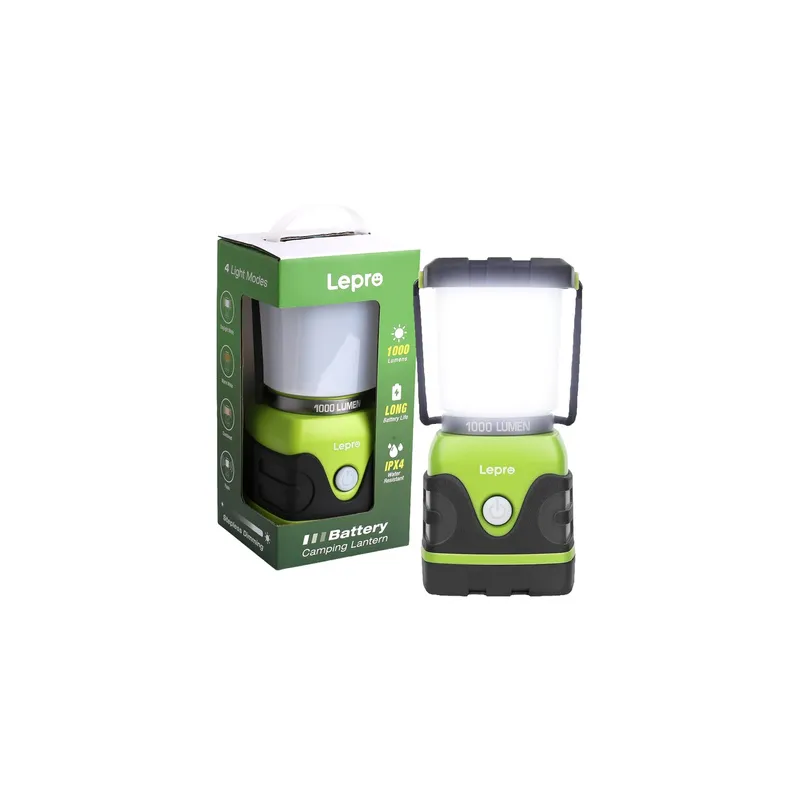 LEPRO 3300002 1000-lumen battery-powered camping lamp